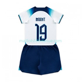 Maillot/Tenue Angleterre Mount 19 Enfant Domicile Coupe du monde 2022